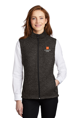 Port Authority Ladies Sweater Fleece Vest